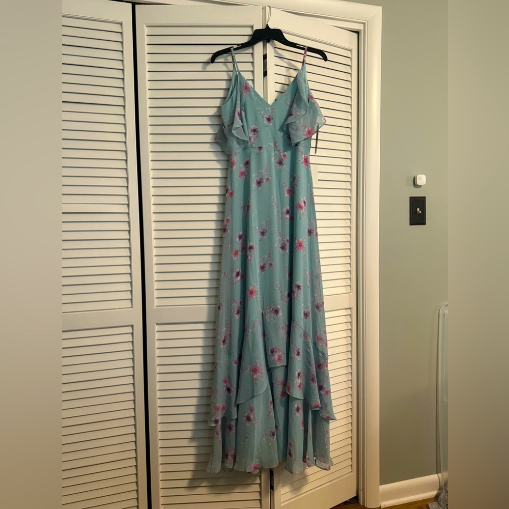Lulu’s floor-length floral dress NWT